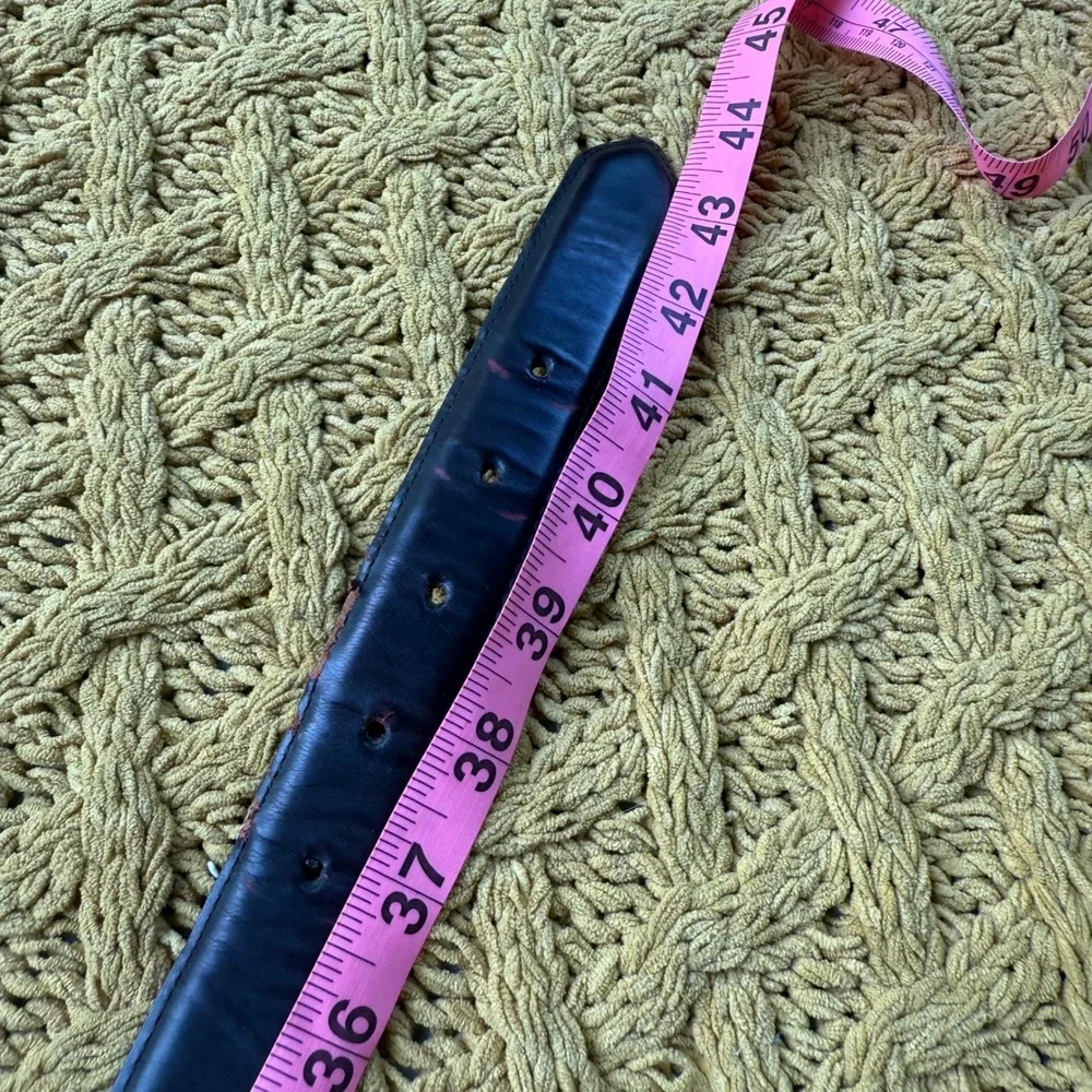 Coach belt handcrafted